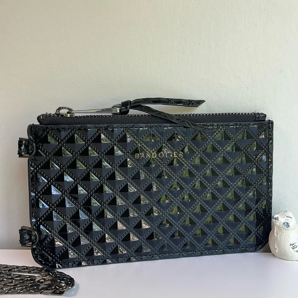 Bandolier Sheila Pyramid Pouch In Black - Picture 3 of 16